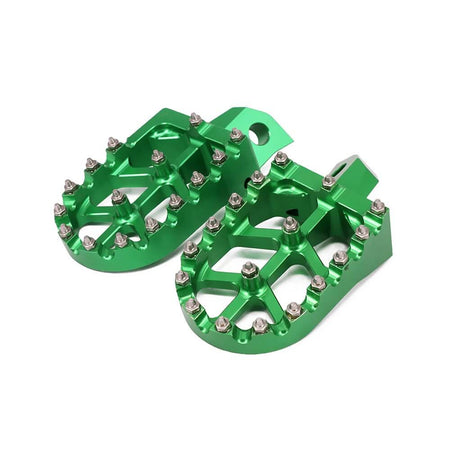 Motorcycle foot pegs anodized aluminum corrosion resistant
