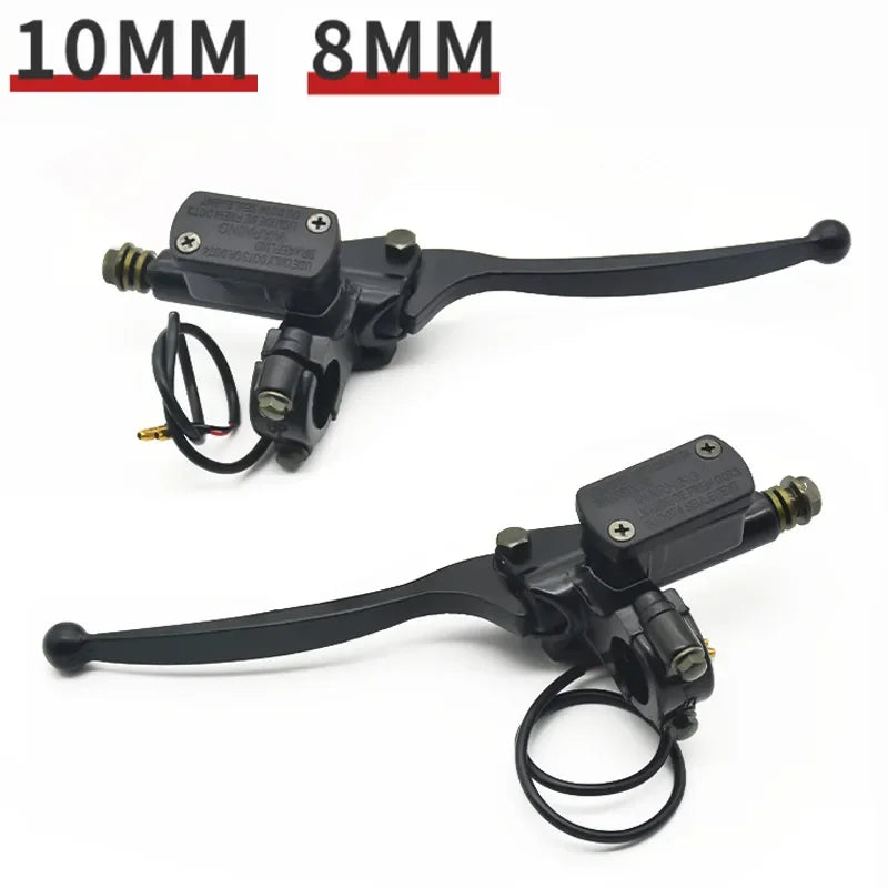 Motorcycle front brake master cylinder hydraulic lever universal