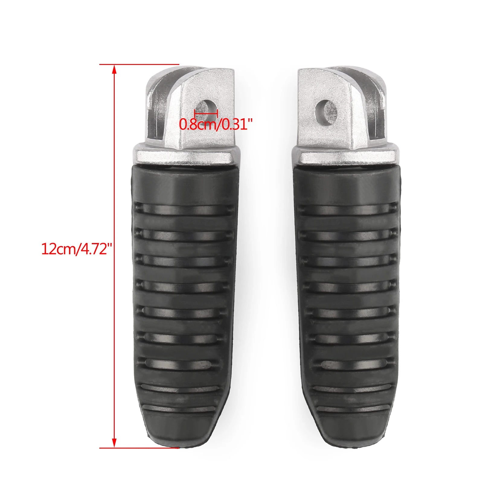 Motorcycle front foot pegs for Suzuki GSR600 durable construction
