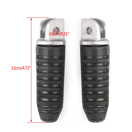 Motorcycle front foot pegs for Suzuki GSR600 durable construction