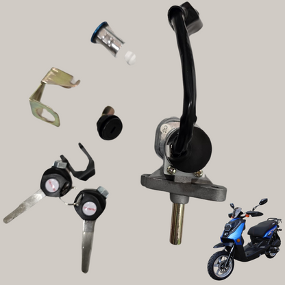 Motorcycle key switch assembly