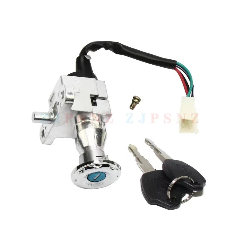 Motorcycle switch key faucet lock for GY6 and CG125 bikes