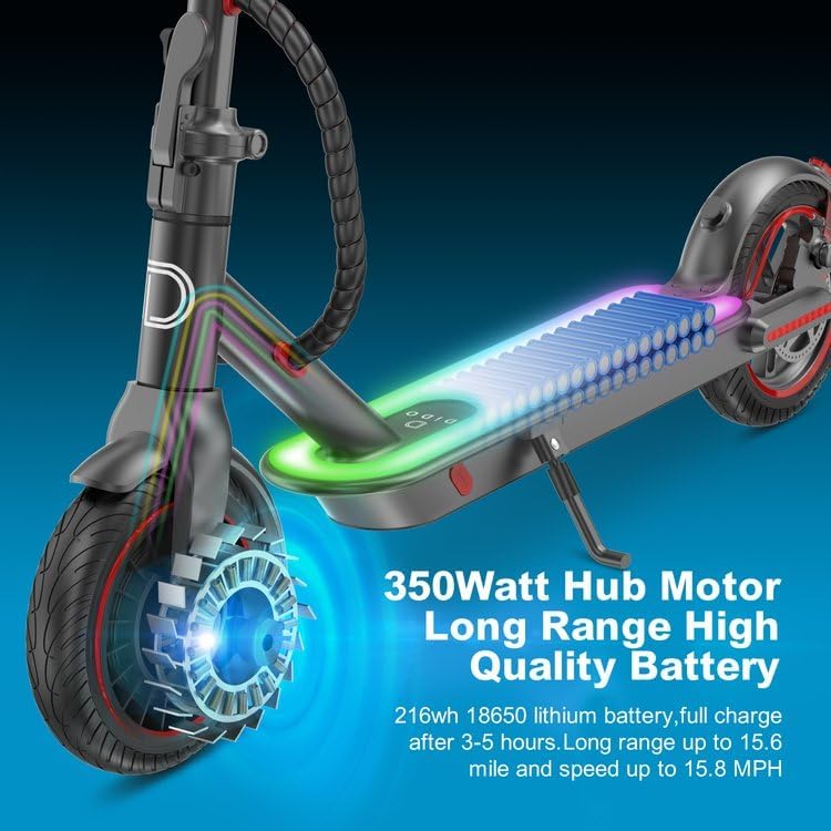 Multi Color Light Scooter