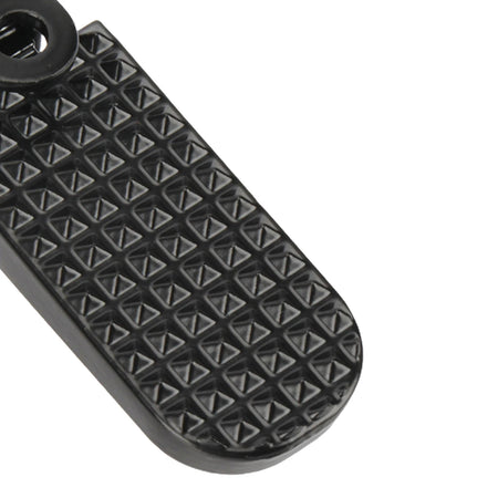 Non slip metal foot pegs for electric bikes