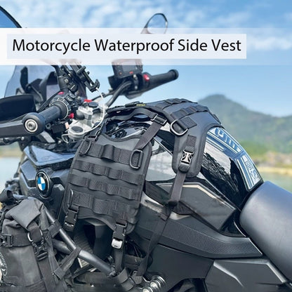 Motorcycle fuel tank vest supplies and accessories Band waterproof bag Mounts Must-have equipment for motorcyclists