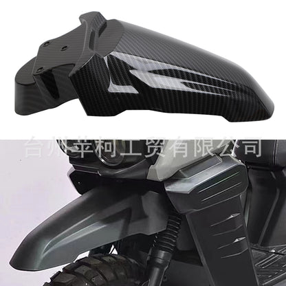 Applicable Zuma Tank 150CC Scooter Front Fender BWS Motorcycle Modified Water Transfer Printing Carbon Fiber Pattern Fender