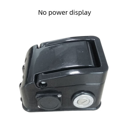 36v48V whitebait type lithium battery shell box electric bicycle lithium battery Haiba type shell