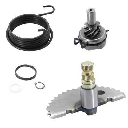 Motorcycle Foot Starter Engine Starter Shaft Kit for 80cc 90cc 139QMB