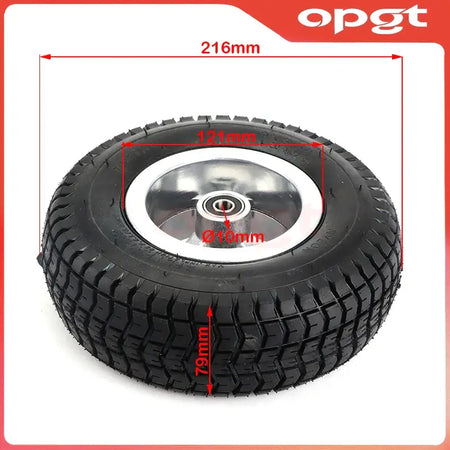 OPGT 9x3.50-4 tire side view