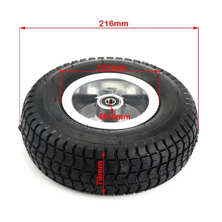 Off-road tire for mini bikes