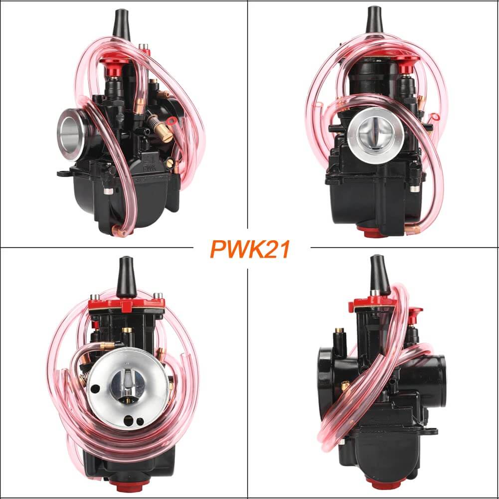 PWK carburetor with adjustable idle screw
