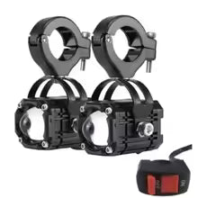 Plug and play LED bike light 12V