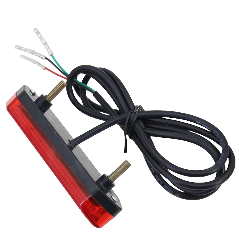 Plug and play LED tail light for electric scooter