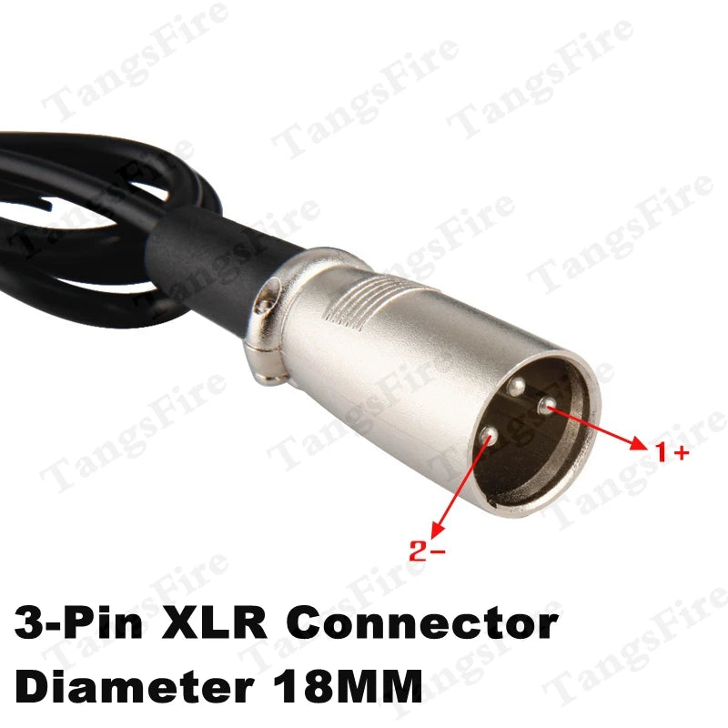Portable 54.6V 2A lithium charger
