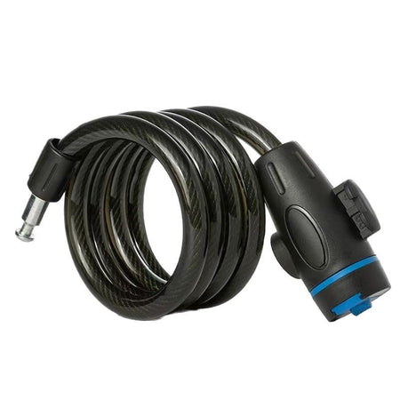 Portable Bicycle Cable Lock with Mount