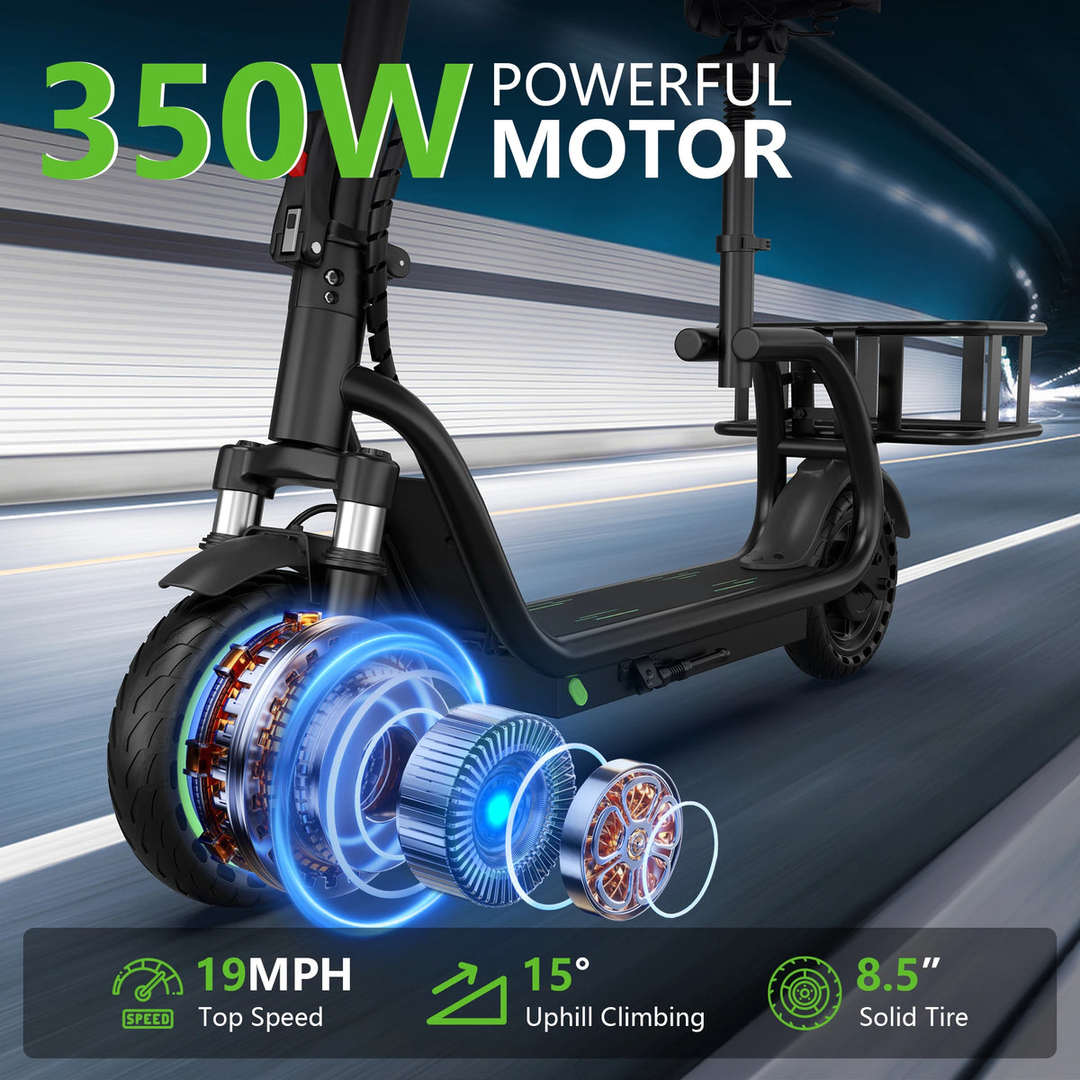 Portable Electric Scooter for Daily City Commuting