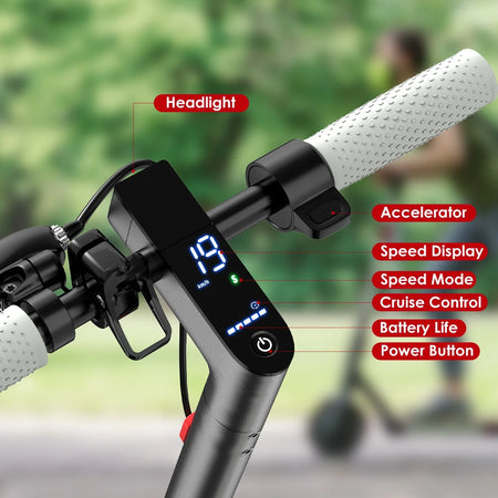 Portable Electric Scooter with Compact Folding Mechanism