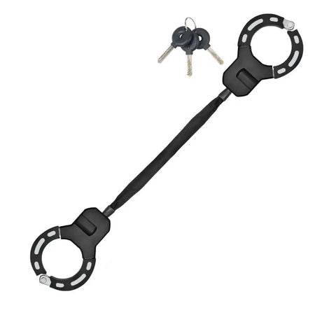 Portable handcuff lock for scooters and bicycles