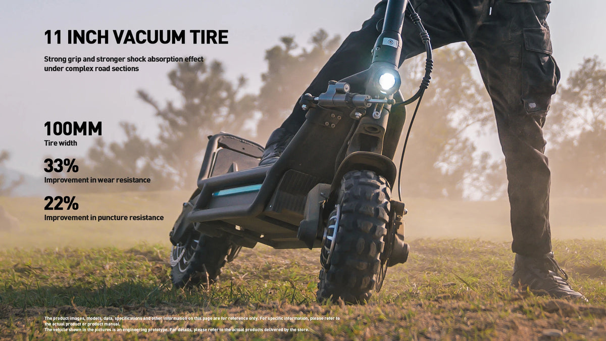Powerful 3200W Dual Drive Electric Scooter for Off-Road and Urban Riding