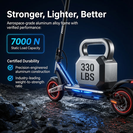 Powerful commuter electric scooter