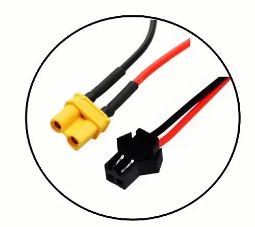 High Capacity 36V 12Ah Lithium Battery - 10S4P Long Range Replacement for 500W 700W Motors connectors image