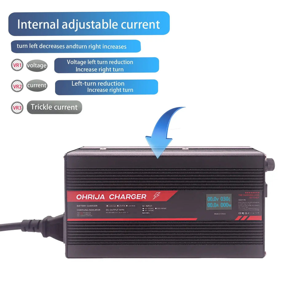 Premium-OLED-Intelligent-Display-Showing-Real-Time-Charging-Data
