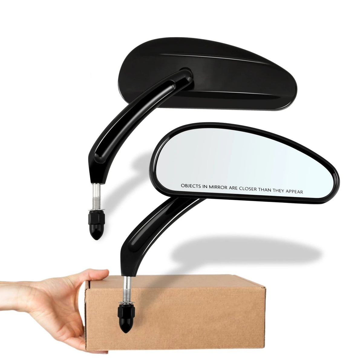 Premium 5/16 inch handlebar motorcycle mirrors for Harley Davidson