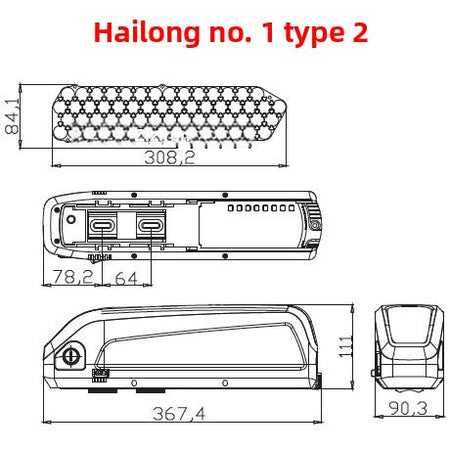 Premium E-Bike Replacement Battery