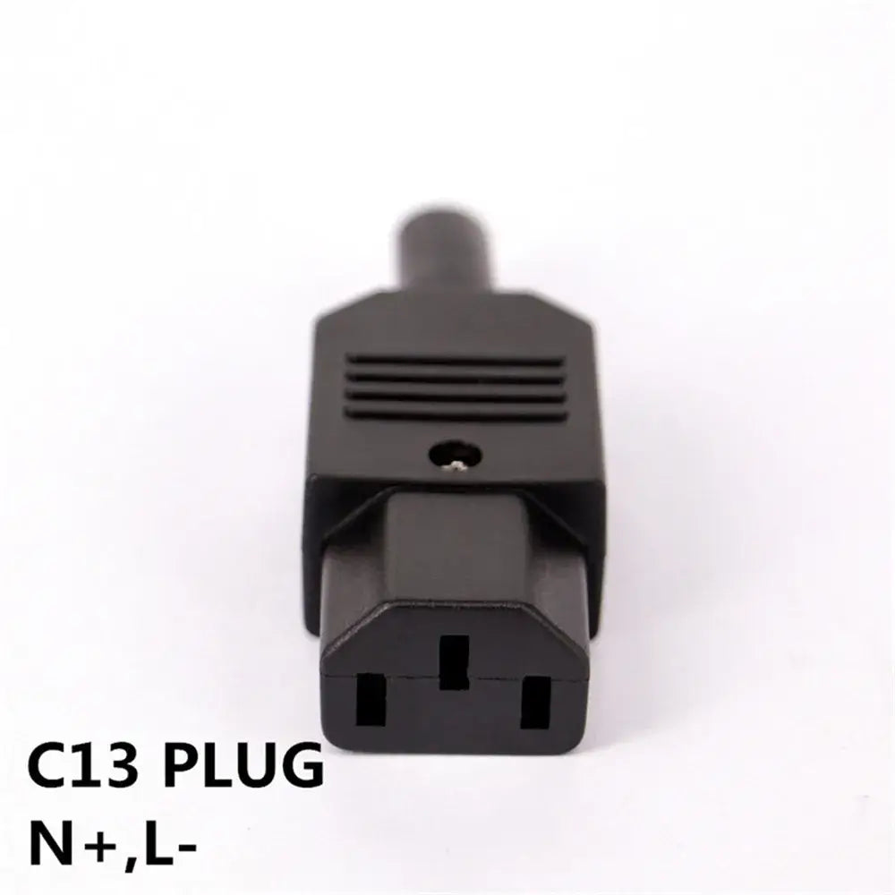 C13 Plug N+,L- for power connections, compatible with various devices and electrical setups.
