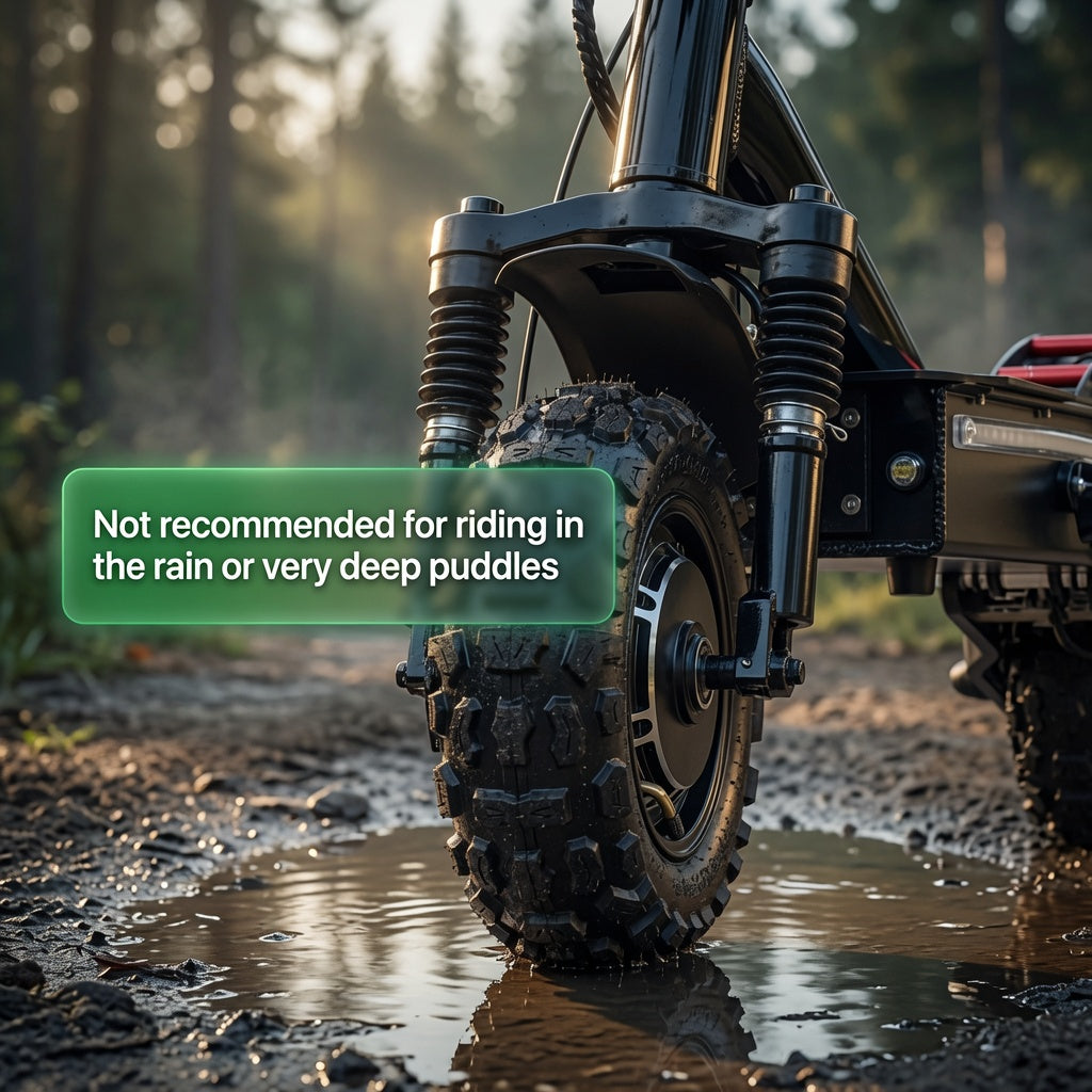 Premium Electric Scooter with Dual Motor Hill Climbing Capability