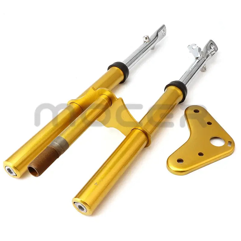 Premium Gold Anodized Front Suspension Pair for Honda XR50 Pit Bike
