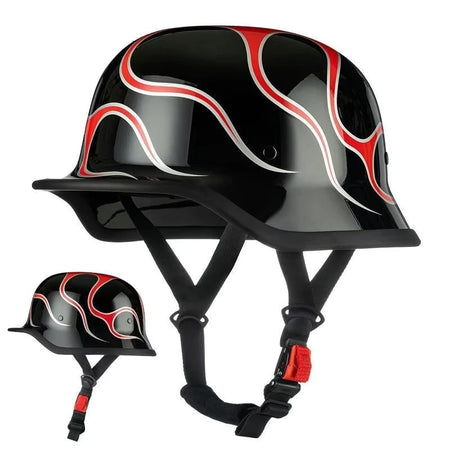 Protective biker helmet with durable lightweight build