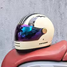Protective headgear with classic retro design