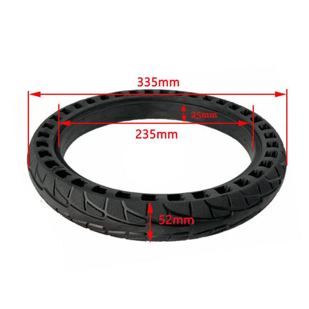 Puncture-proof 14 inch bike tire