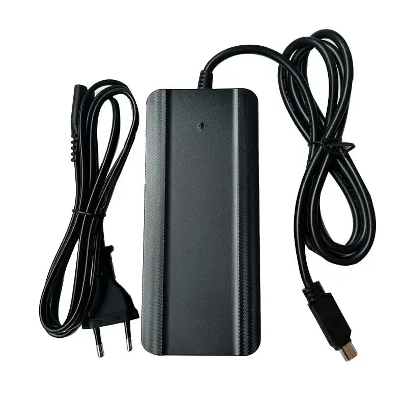 Qicycle EF1 Charger Replacement - 42V Battery Power Adapter for Xiaomi EF1 with cables.