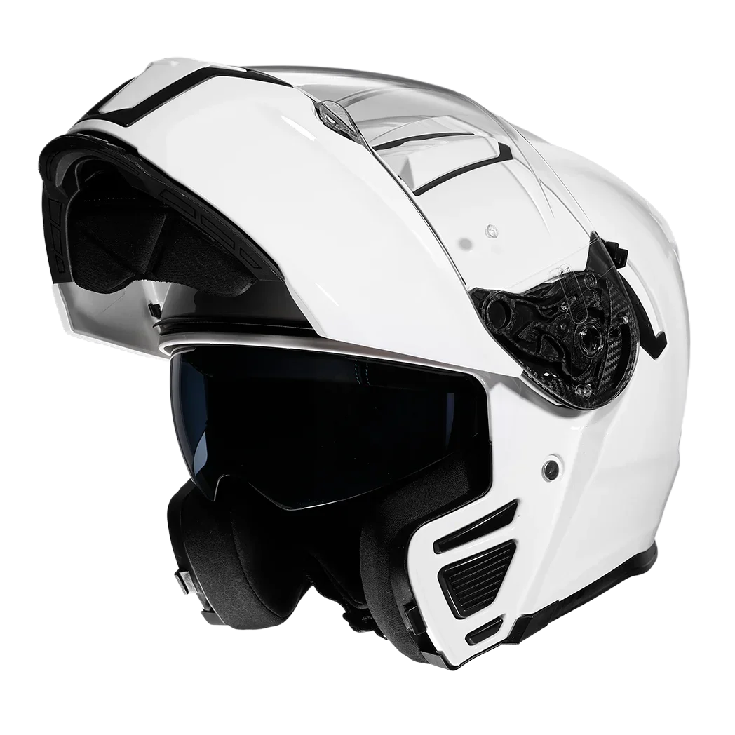 Racing double visor full face helmet