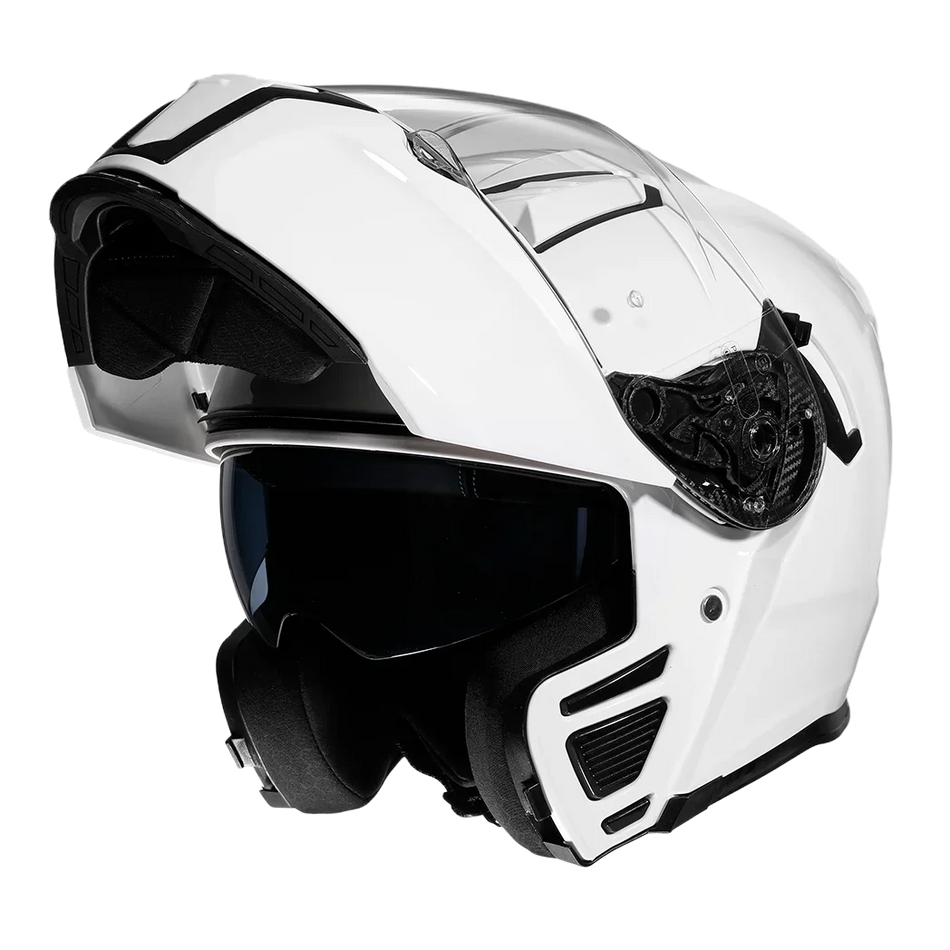 Racing double visor full face helmet