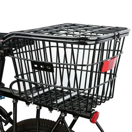   Bike Rear Basket with Rear Light