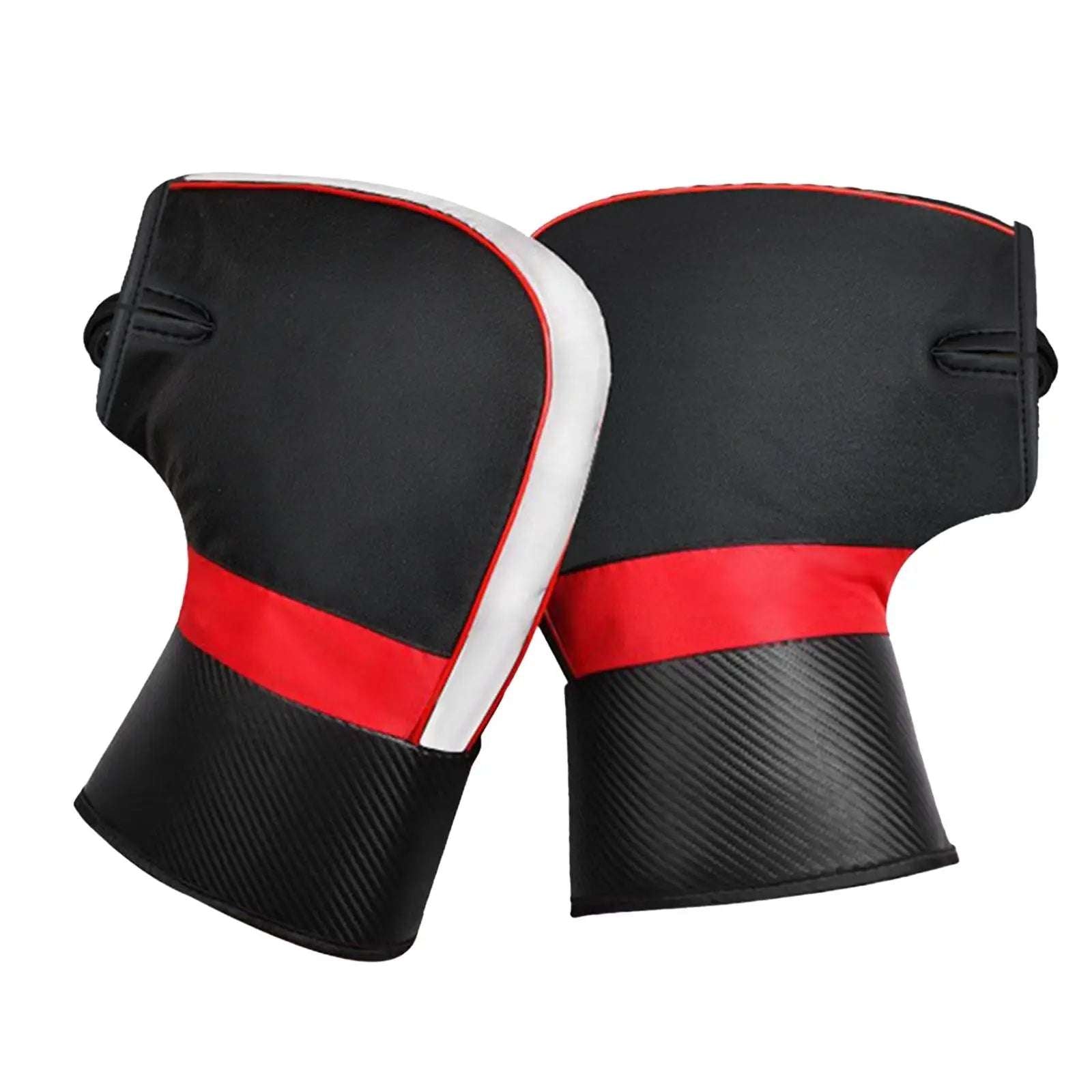 Rainproof motorcycle handlebar muffs for all-weather protection