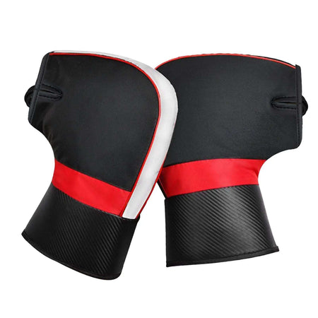 Rainproof motorcycle handlebar muffs for all-weather protection