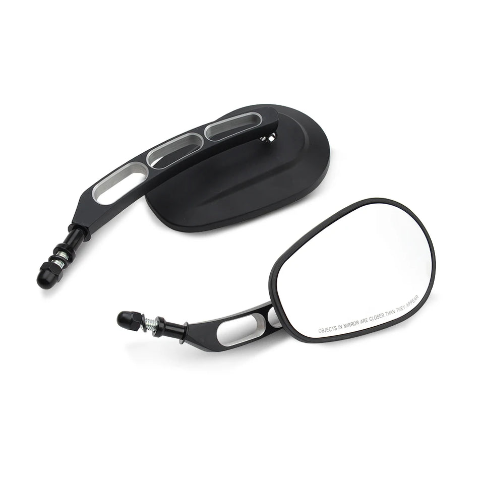   Universal 8MM Motorcycle Rearview Side Mirrors for Harley Models