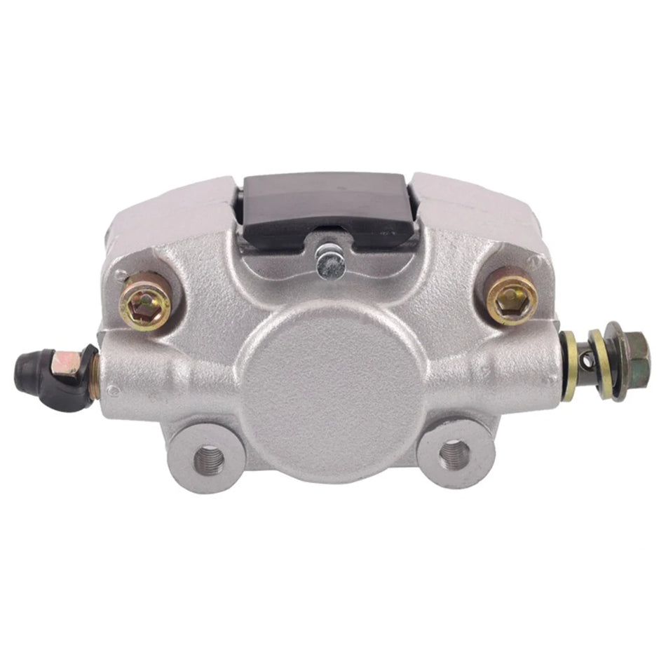 Rear disc brake pump assembly with large dinosaur caliper for ATV