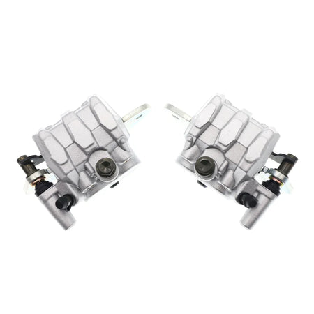 Rear hydraulic brake calipers with pre installed brake pads