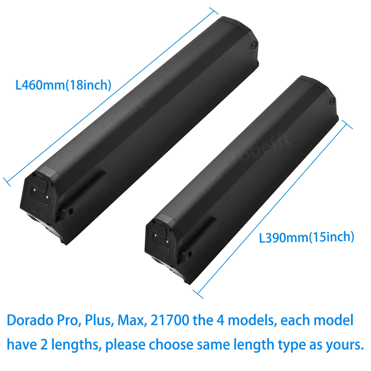 Reention Dorado 460mm lithium ion battery for NCM Aspen Venice