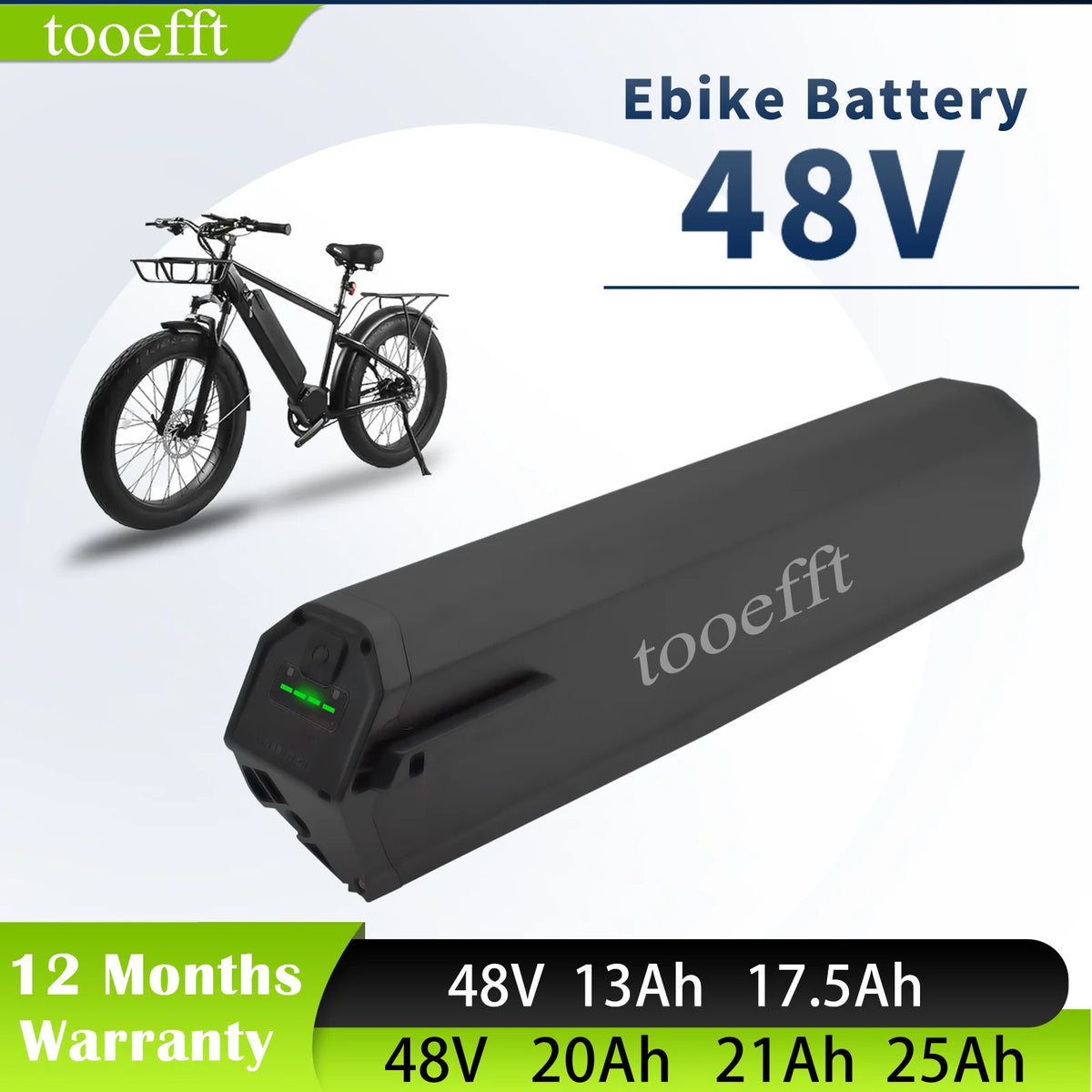 Reention Dorado 48V lithium battery for electric bike