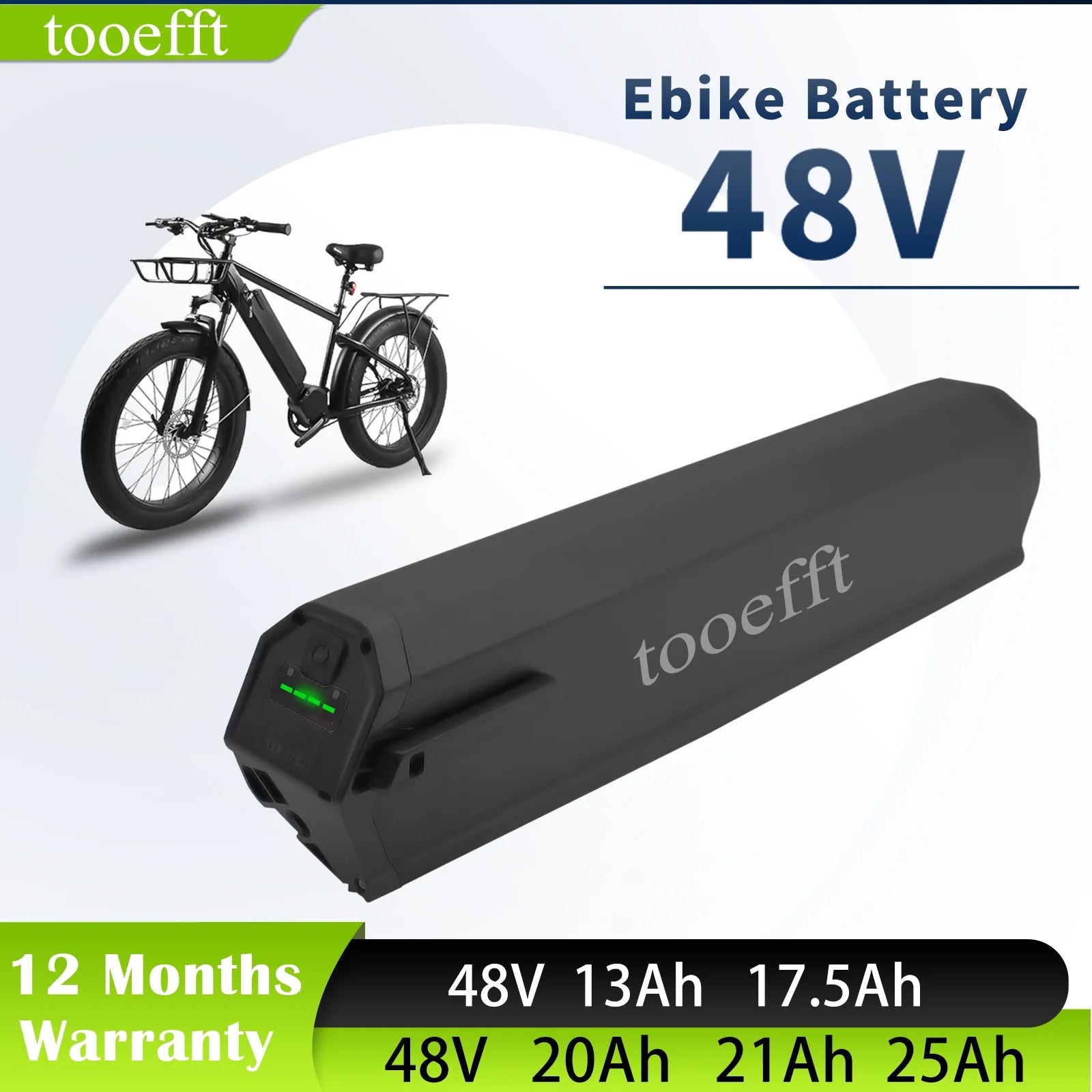 Reention Dorado 48V lithium battery for electric bike