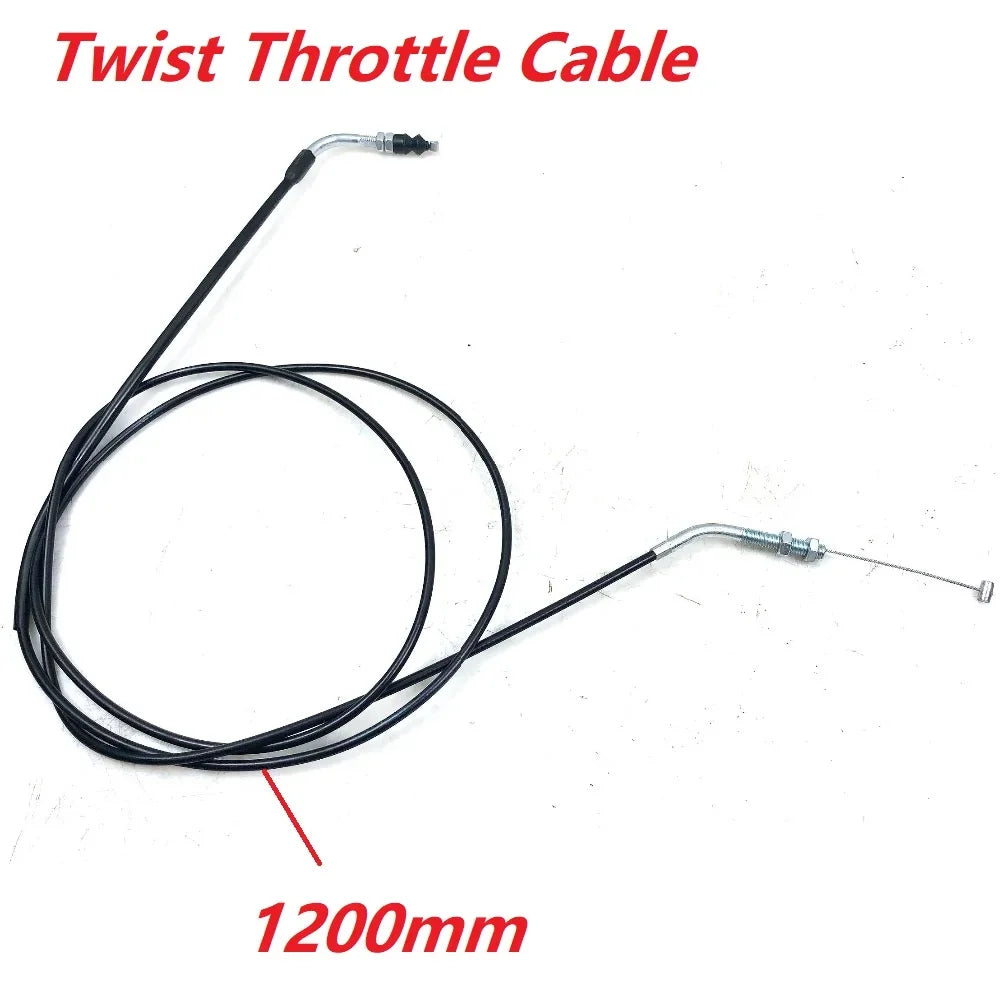 Reliable throttle cable for better throttle response
