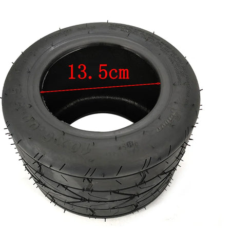 Replacement 10 inch vacuum tubeless tire for small Harley scooter