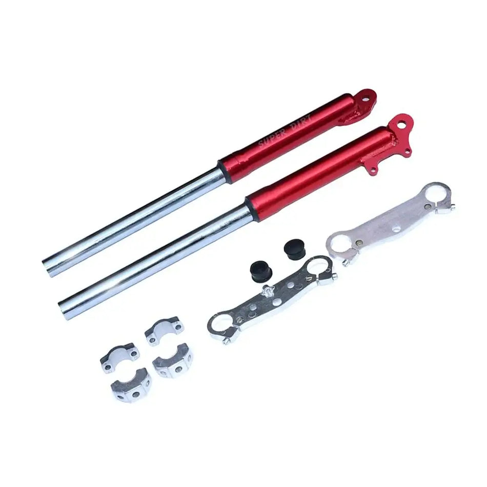 Replacement Front Shock Absorber Fork Set for Mini Cross Motorcycles