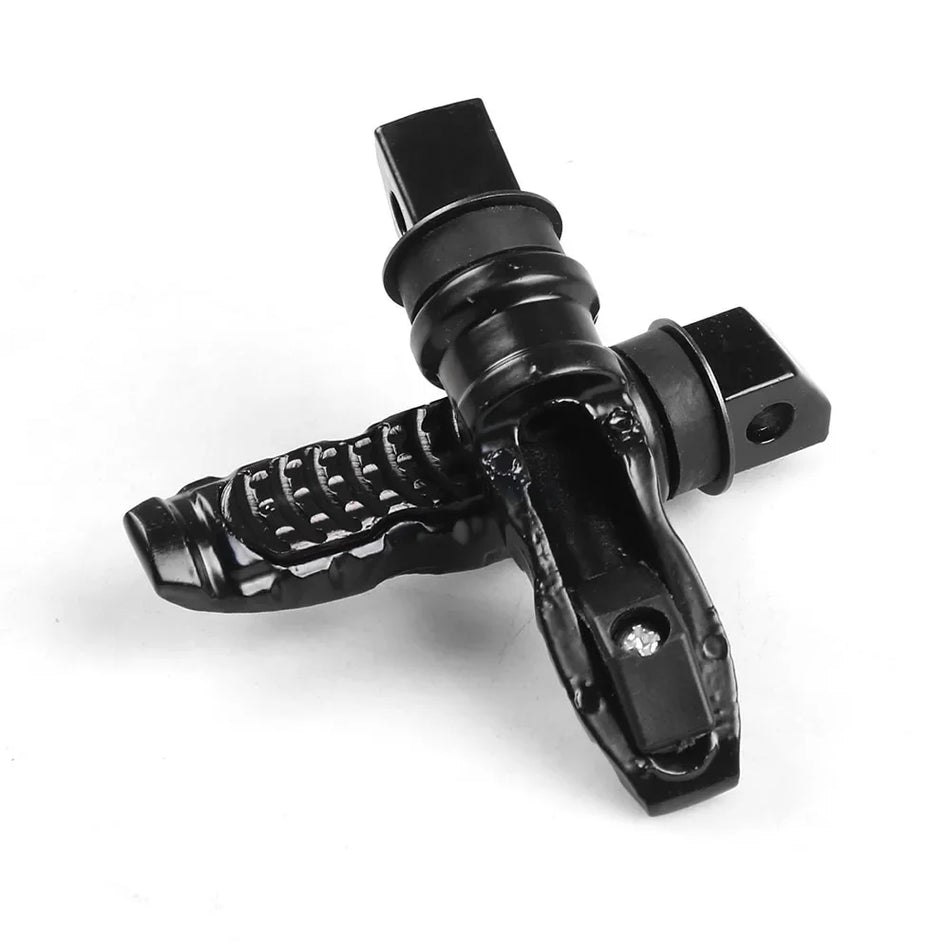 Replacement rear foot pegs for motorcycle passengers